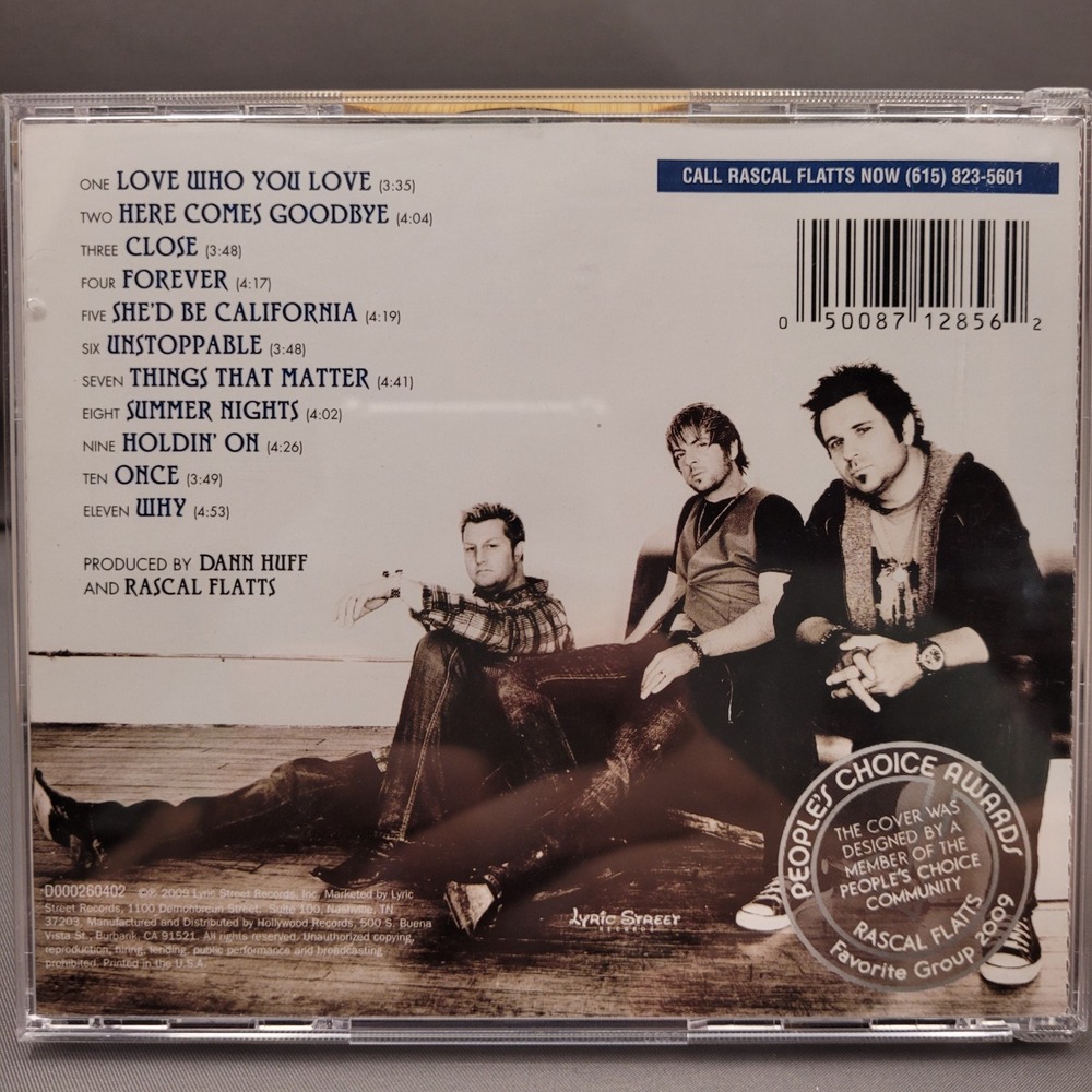 Unstoppable by Rascal Flatts (CD, 2009) - Picture 2 of 3